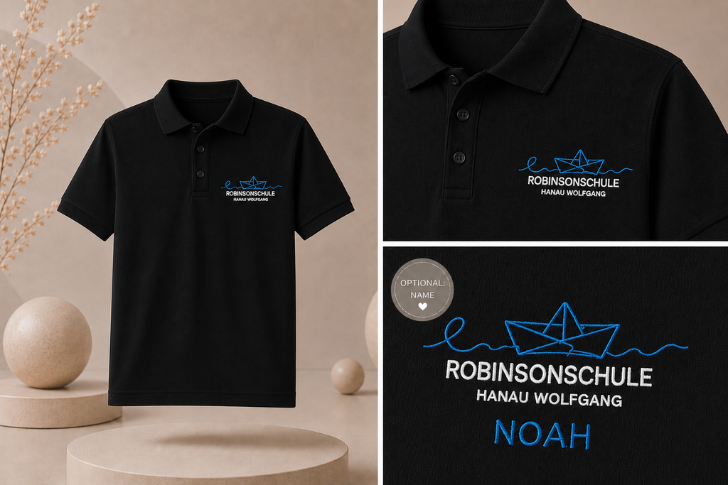 Offizielles Polo-Shirt der Robinsonschule