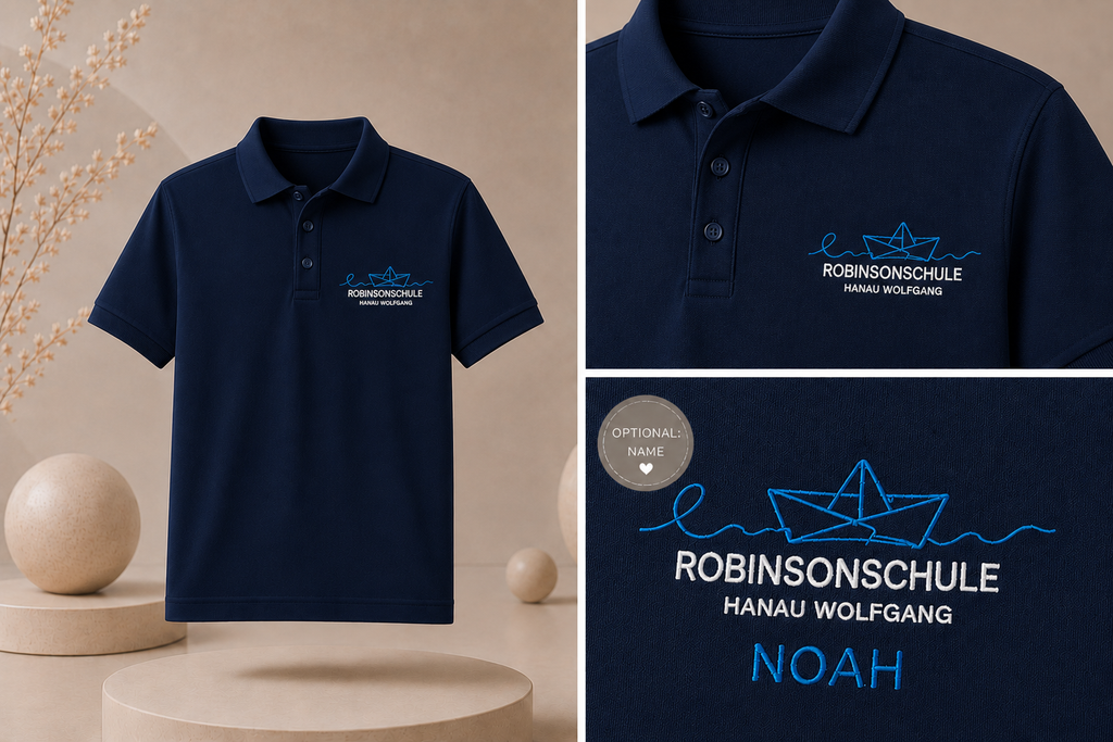 Offizielles Polo-Shirt der Robinsonschule