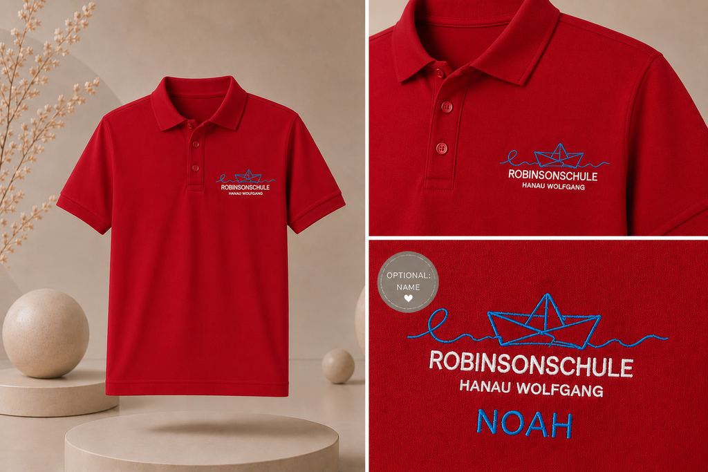 Offizielles Polo-Shirt der Robinsonschule