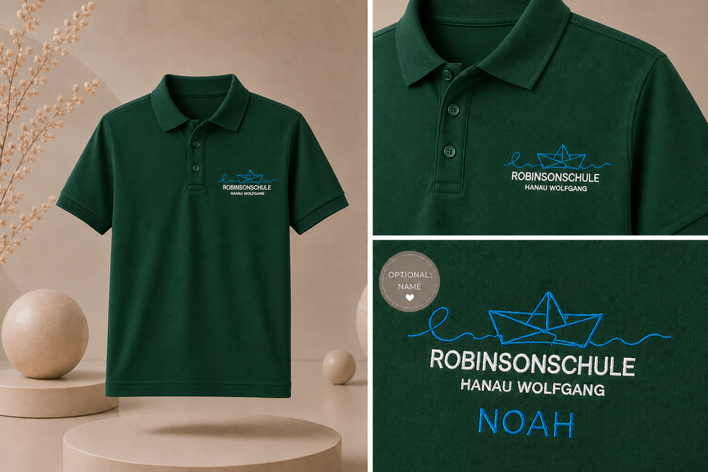 Offizielles Polo-Shirt der Robinsonschule