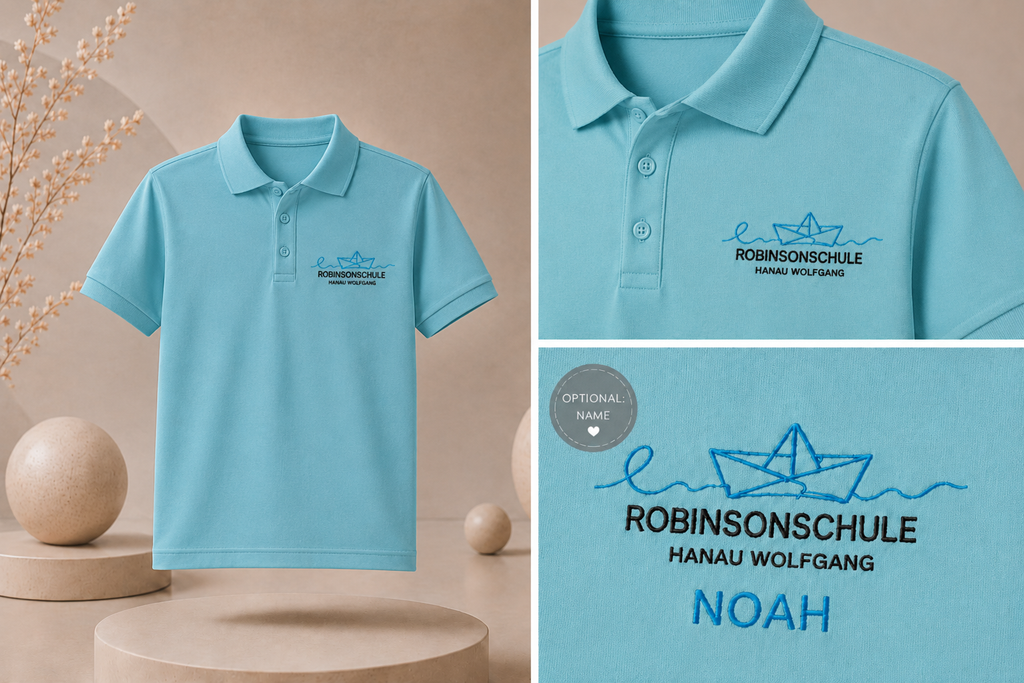 Offizielles Polo-Shirt der Robinsonschule