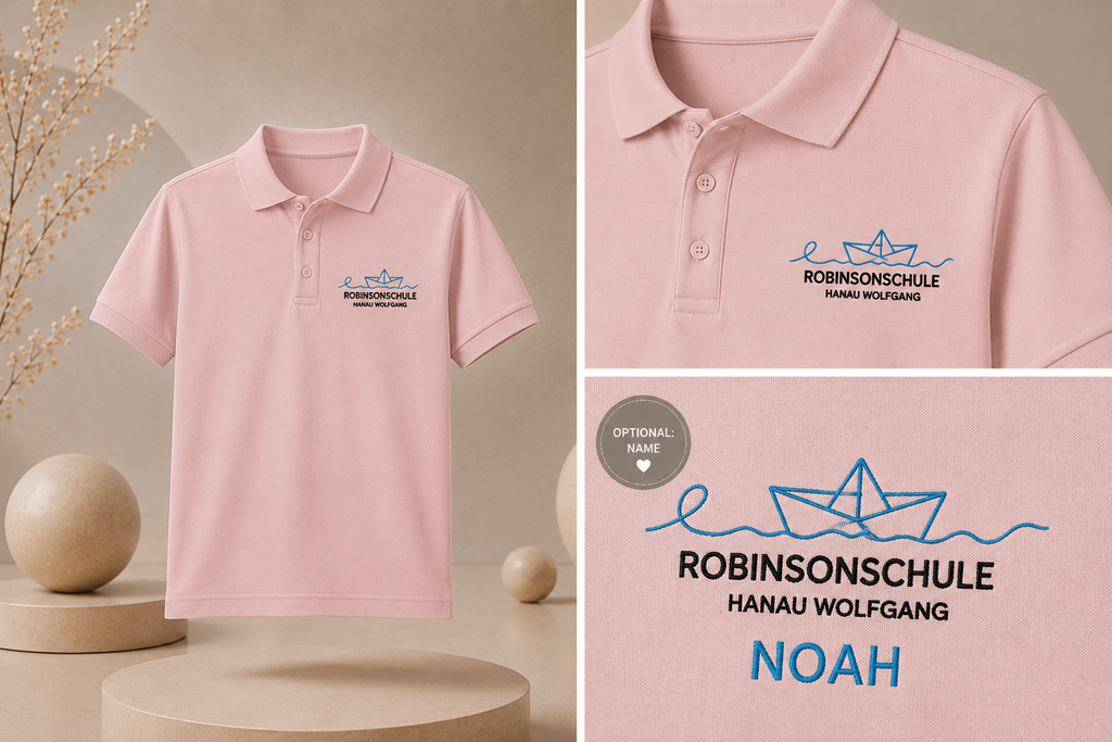Offizielles Polo-Shirt der Robinsonschule
