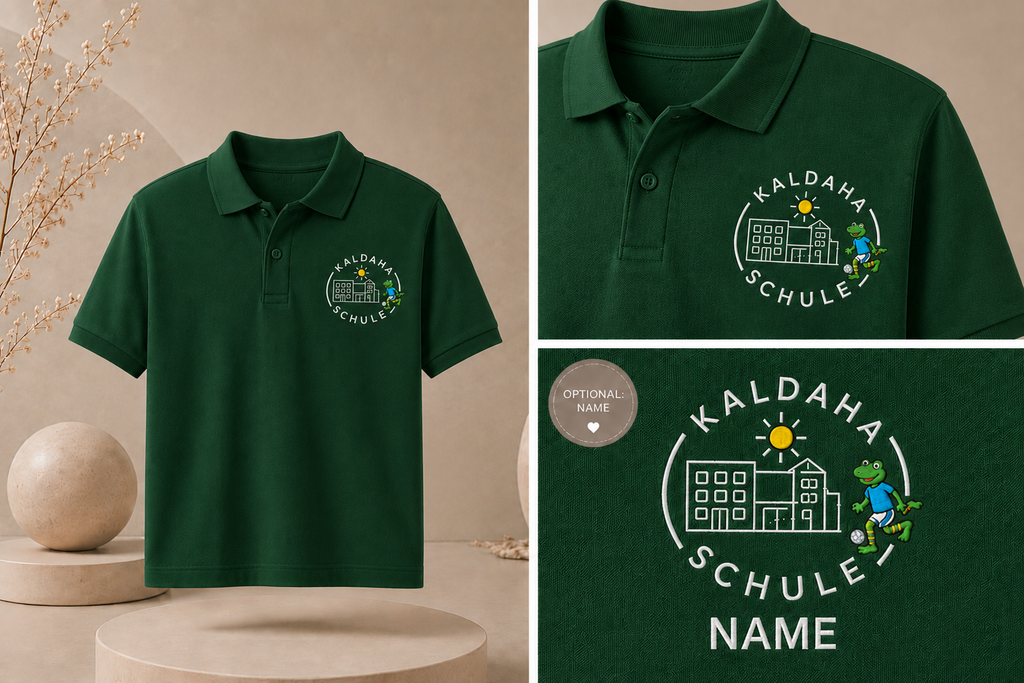 Offizielles Polo-Shirt der Kaldaha Schule