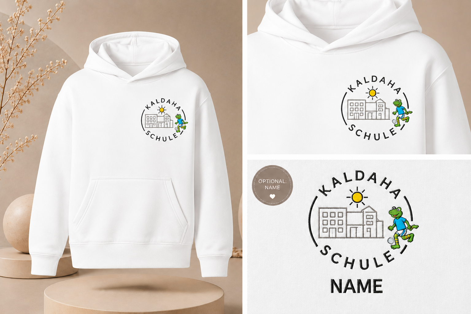 Offizielles Hoodie der Kaldaha Schule