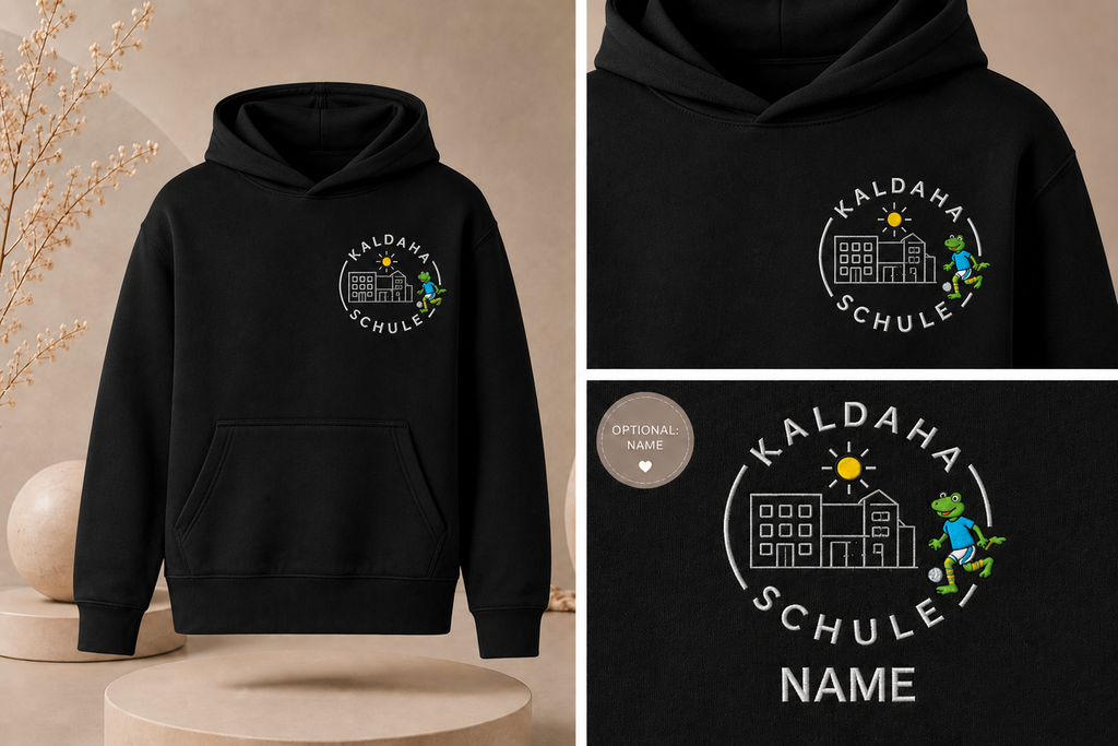 Offizielles Hoodie der Kaldaha Schule