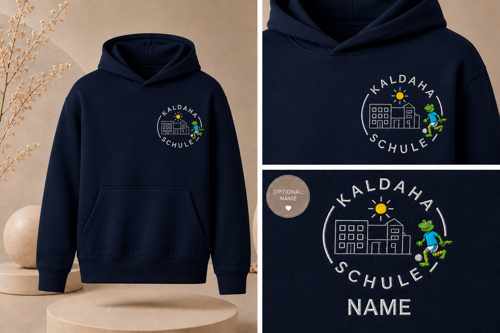 Offizielles Hoodie der Kaldaha Schule