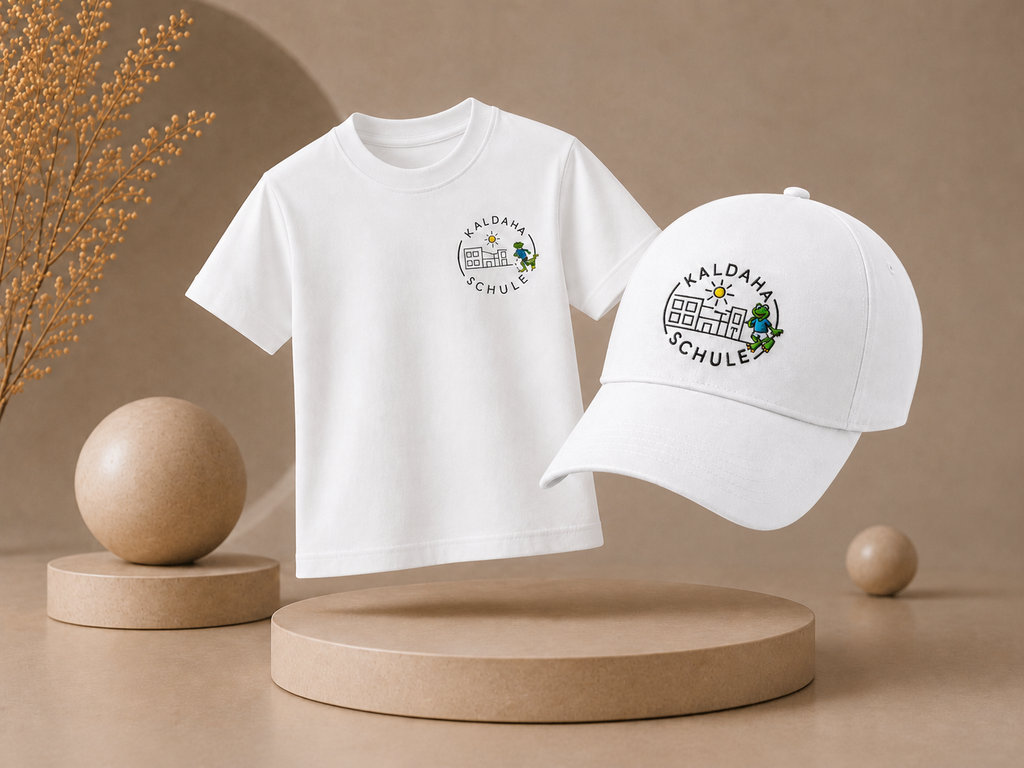 Paket 1: T-Shirt + Cap Bundle – Kaldaha Schule