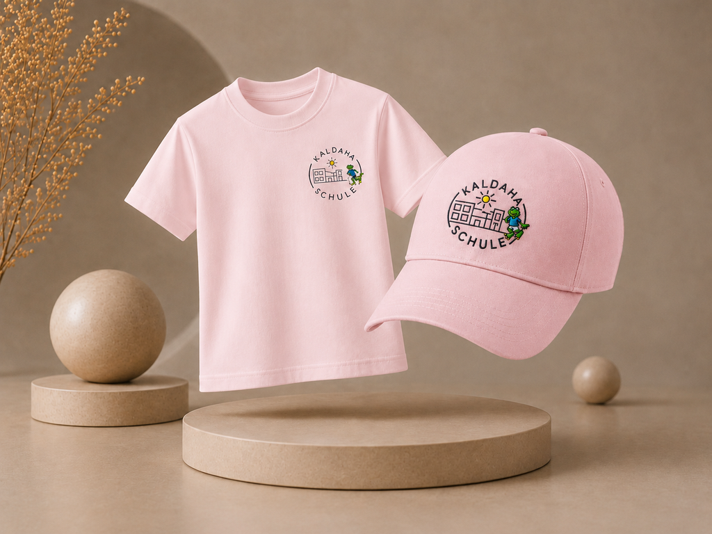 Paket 1: T-Shirt + Cap Bundle – Kaldaha Schule