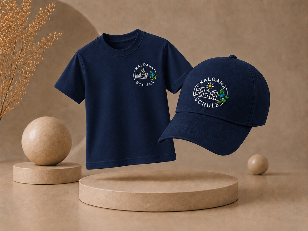 Paket 1: T-Shirt + Cap Bundle – Kaldaha Schule