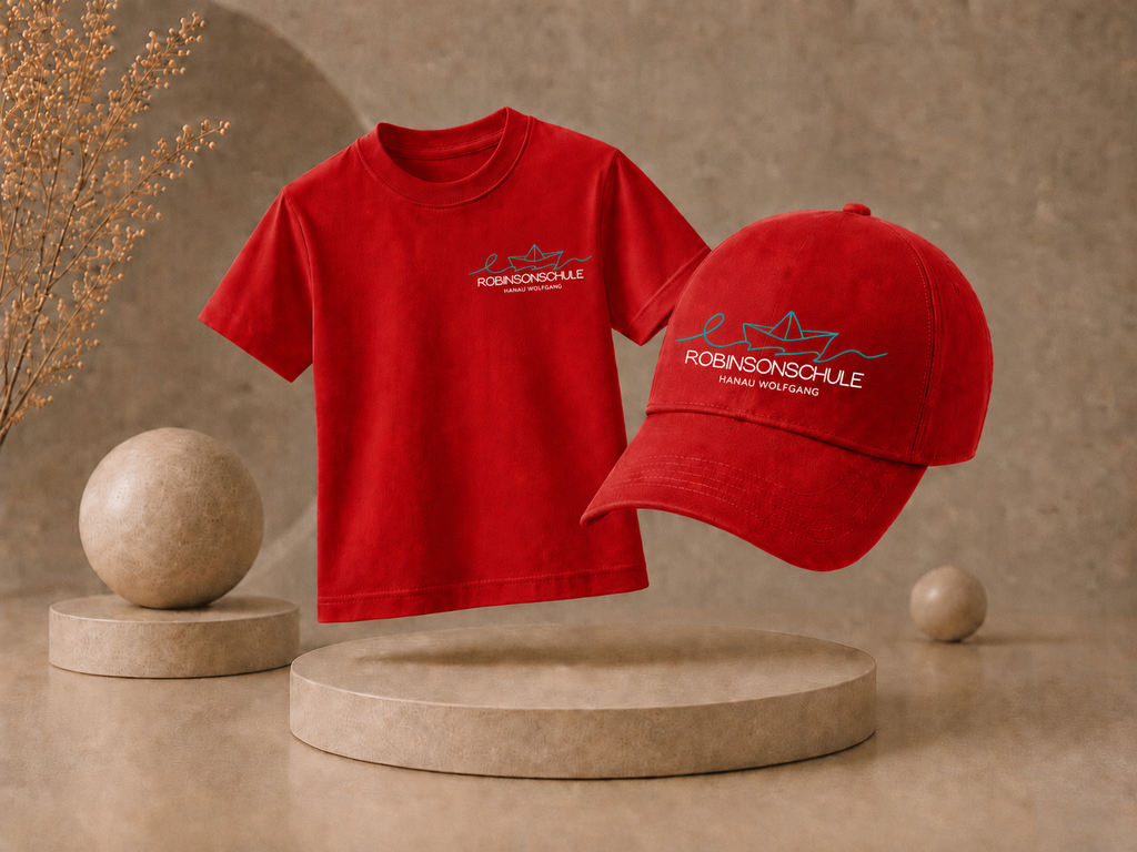 Paket 1: T-Shirt + Cap Bundle – Robinsonschule