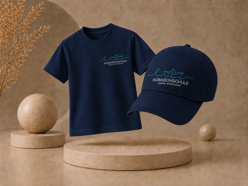 Paket 1: T-Shirt + Cap Bundle – Robinsonschule