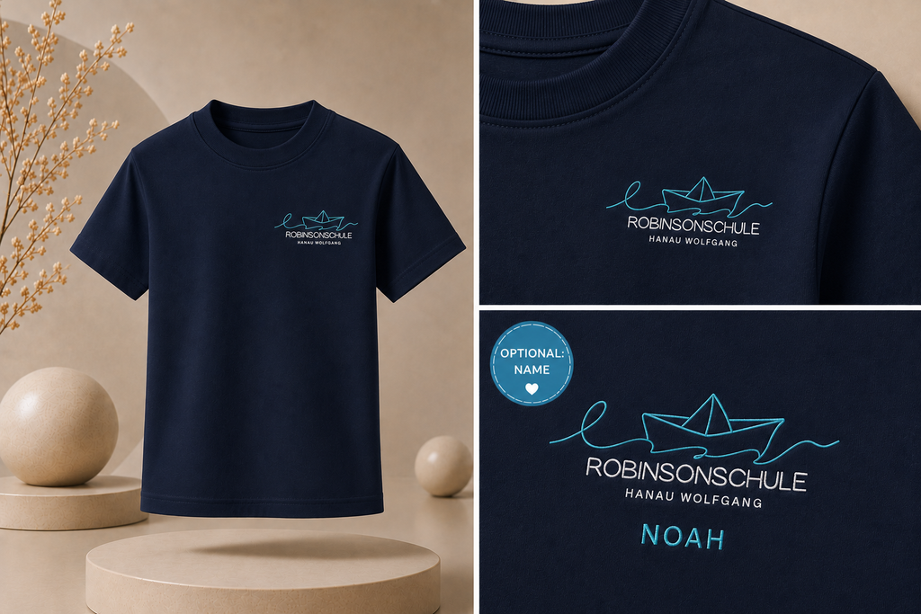 Offizielles Schul-T-Shirt der Robinsonschule