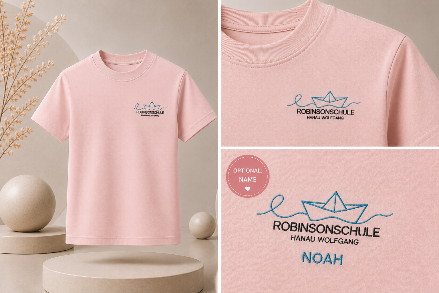 Offizielles Schul-T-Shirt der Robinsonschule