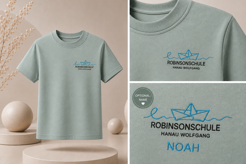 Offizielles Schul-T-Shirt der Robinsonschule