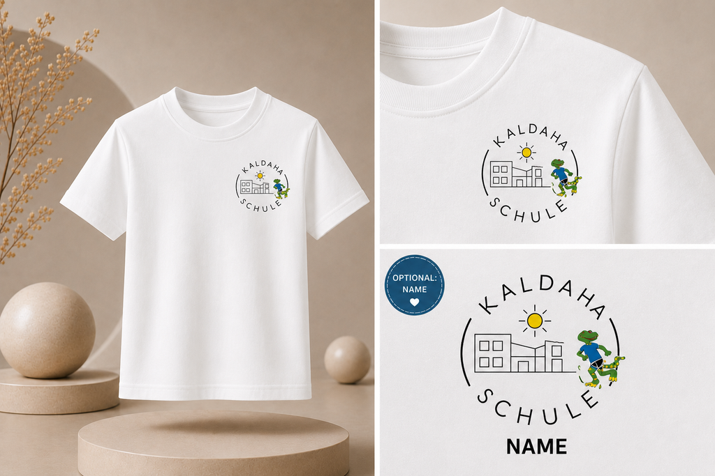 Offizielles Schul-T-Shirt der Kaldaha Schule
