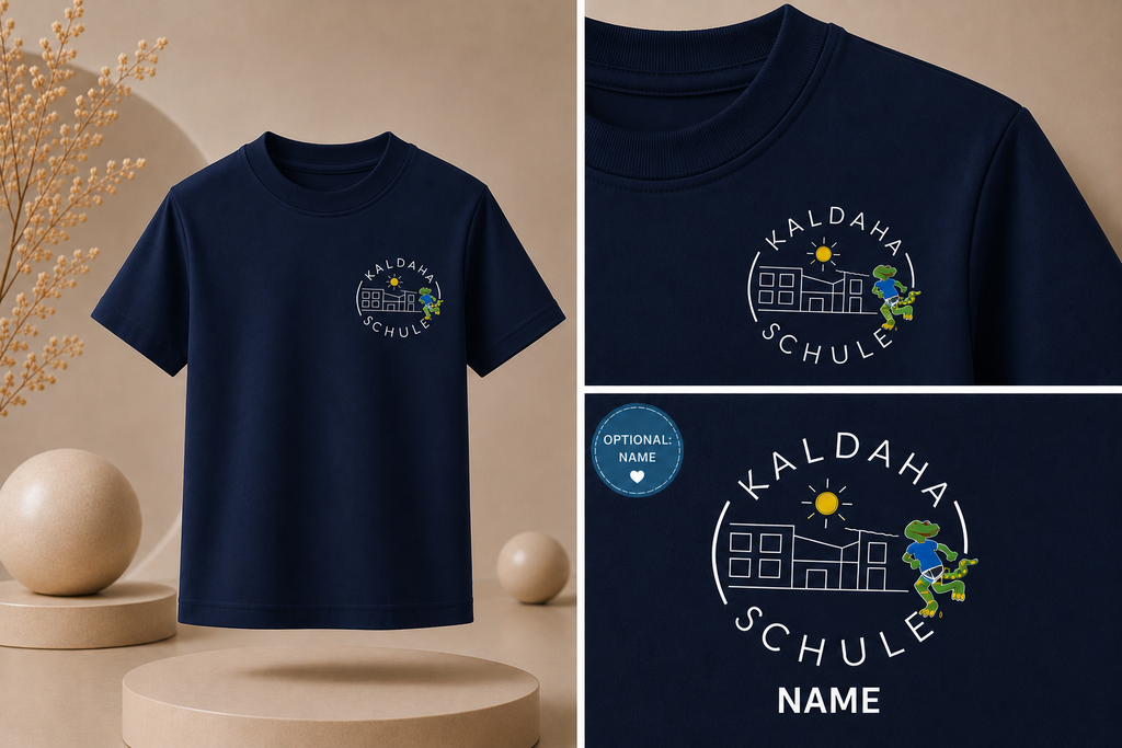 Offizielles Schul-T-Shirt der Kaldaha Schule