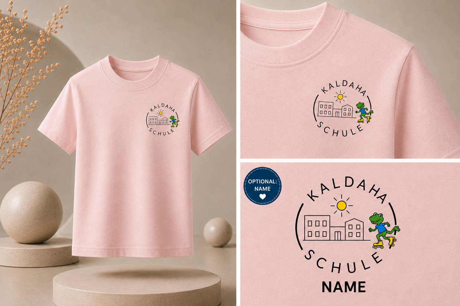 Offizielles Schul-T-Shirt der Kaldaha Schule