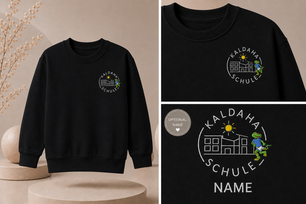 Offizielles Sweatshirt der Kaldaha Schule