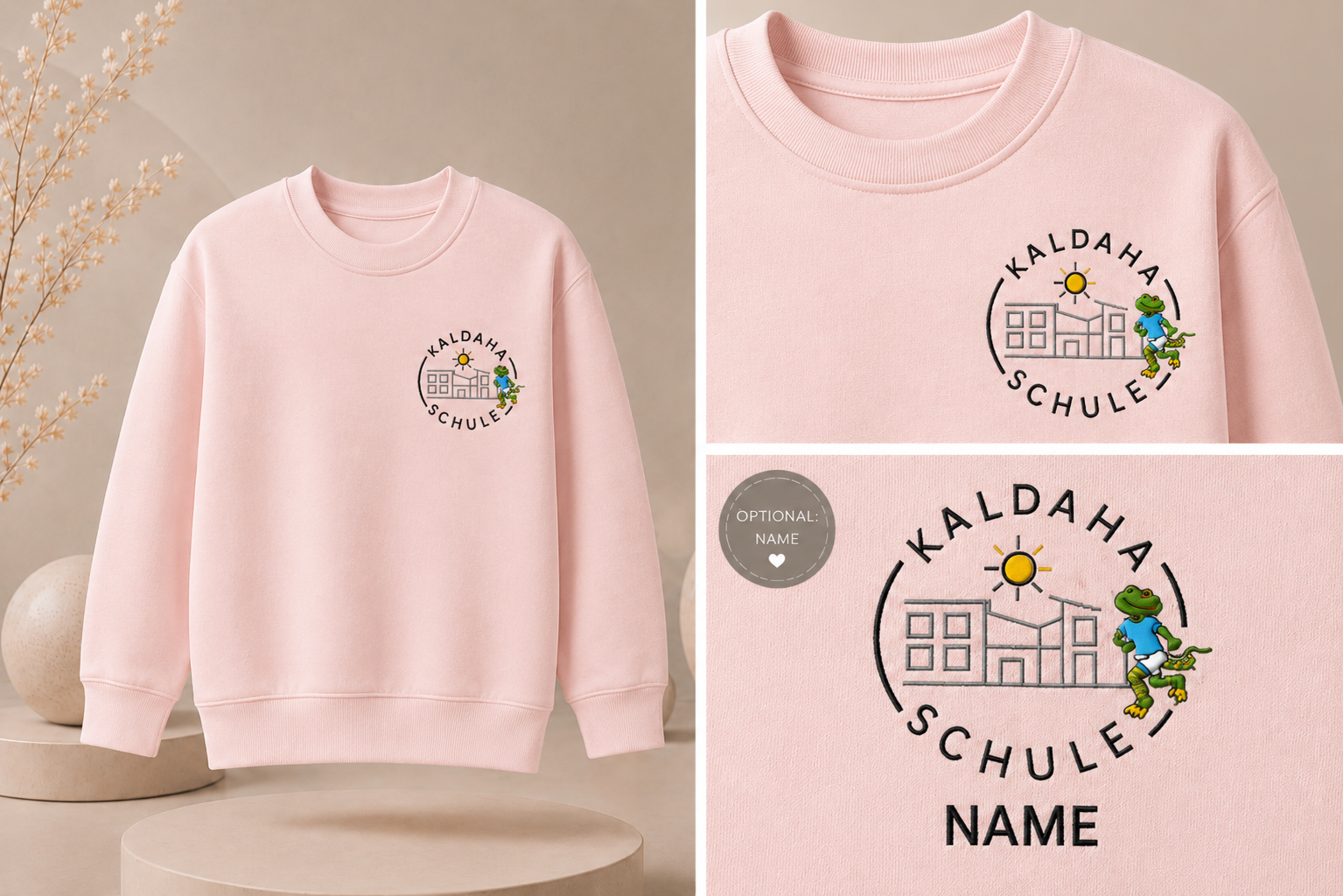 Offizielles Sweatshirt der Kaldaha Schule