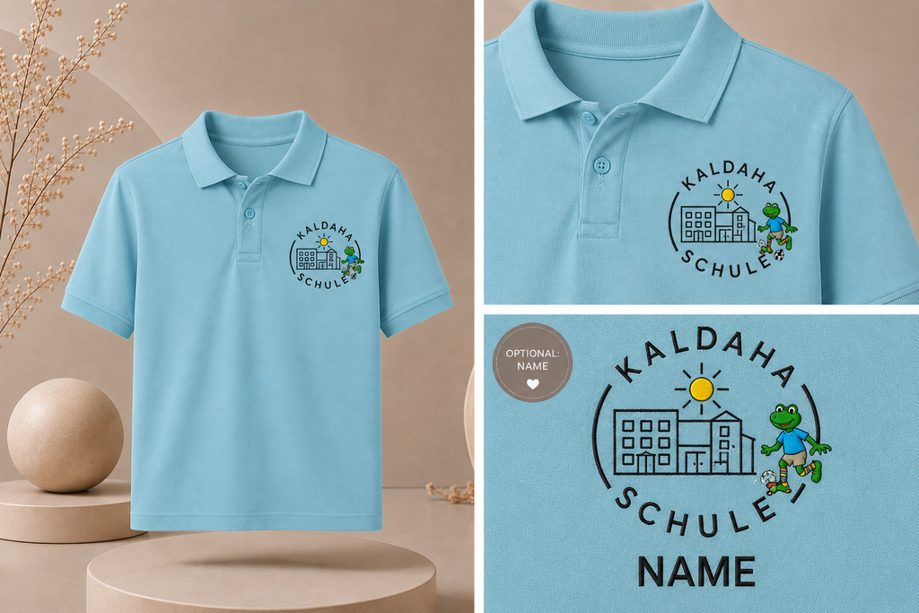 Offizielles Polo-Shirt der Kaldaha Schule