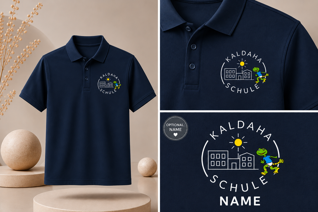Offizielles Polo-Shirt der Kaldaha Schule