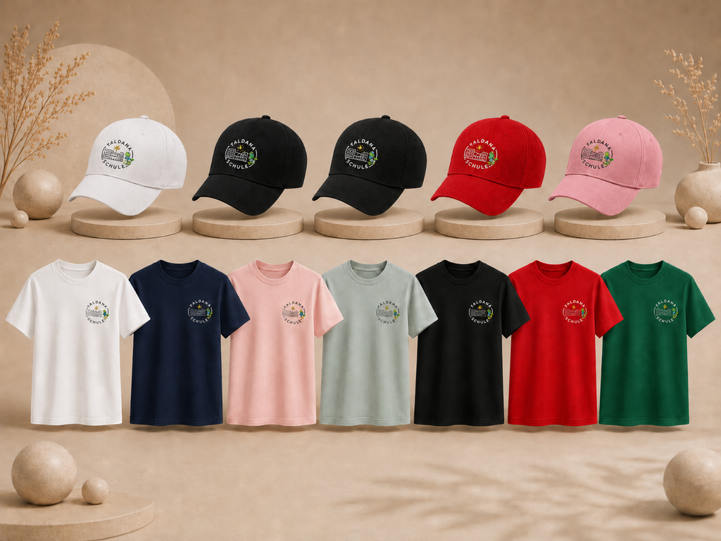 Paket 1: T-Shirt + Cap Bundle – Kaldaha Schule