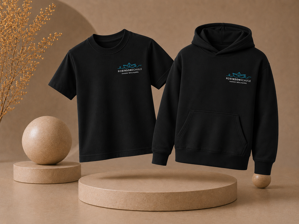 Paket 2: T-Shirt + Hoodie Bundle – Robinsonschule