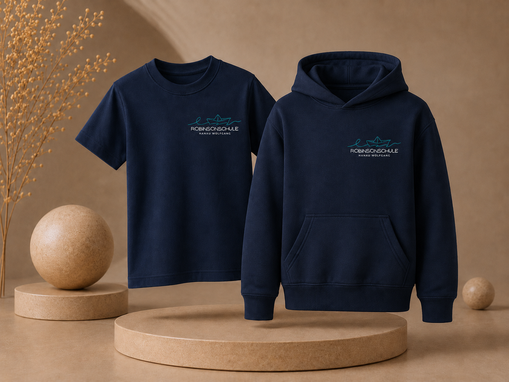 Paket 2: T-Shirt + Hoodie Bundle – Robinsonschule