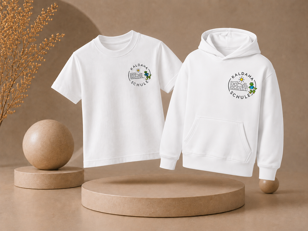Paket 2: T-Shirt + Hoodie Bundle – Kaldaha Schule