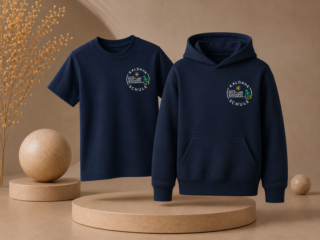 Paket 2: T-Shirt + Hoodie Bundle – Kaldaha Schule