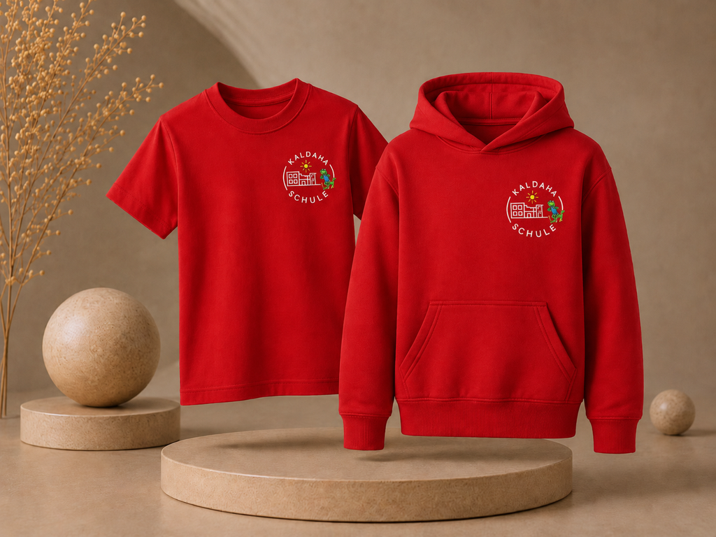 Paket 2: T-Shirt + Hoodie Bundle – Kaldaha Schule