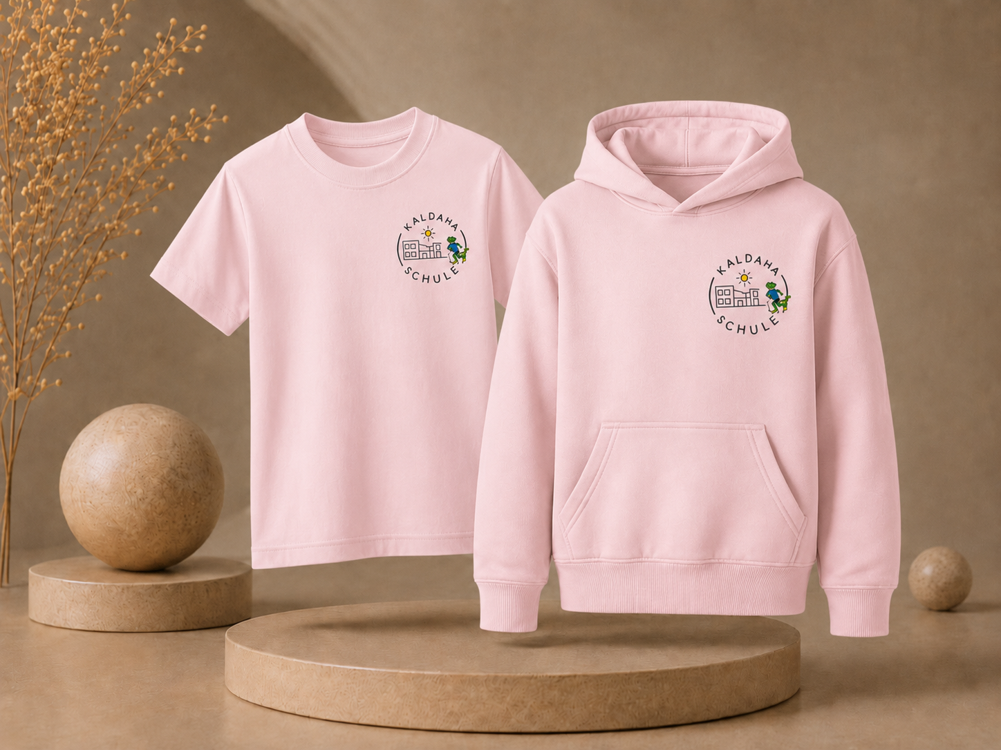 Paket 2: T-Shirt + Hoodie Bundle – Kaldaha Schule
